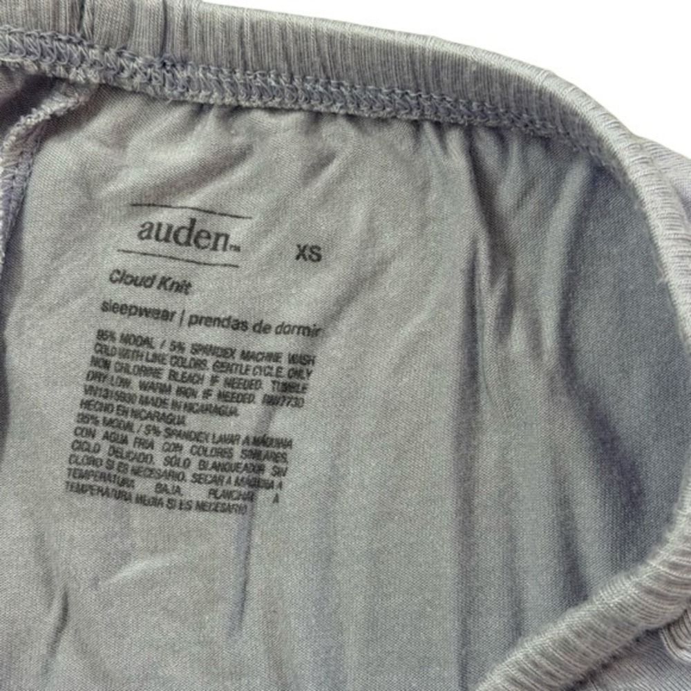 Auden Purple Cloud Knit Pajama Short Set - Picture 3 of 4